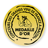 Médaille Or grands vins